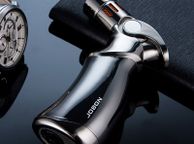 main image for ad Original Quad Jet Straight Flame Butane Spray Torch Lighter Colors Gun Metal Only