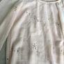 Ladies peach/ cream blouse. Size 10 Image 3