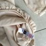 Ladies peach/ cream blouse. Size 10 Image 4