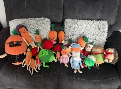 collection of teddies