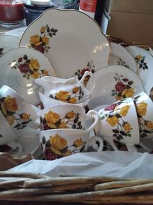 21piece vintage ROYAL Stewart TEA SET