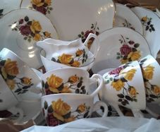 21piece vintage ROYAL Stewart TEA SET
