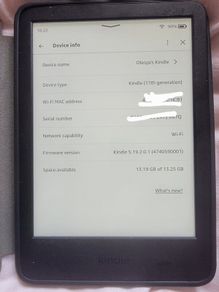 Amazon Kindle 11th generation