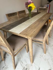 Dinning table and chair