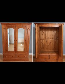Solid Pine Wardrobe