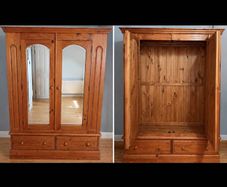 Solid Pine Wardrobe