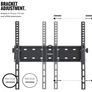 Tilting Mount for 26-55 Inch Tilt TV Wall Bracket Image 8