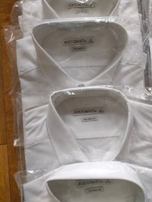 Mens White work shirts