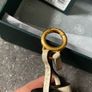 Mulberry Iris Tassel Heavy Grain Keyring Image 4