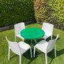 Vintage Metal Overton foldable garden table (chairs sold) Image 3