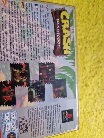 Crash Bandicoot PlayStation1 Ps1 PlayStation2 Ps2 games Original