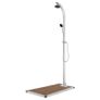 Garden Shower 215 cm Aluminium Image 7