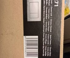 flush plate ALCA M271 Chrome