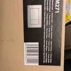 flush plate ALCA M271 Chrome