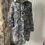 New look floral shower resistant coat parka style size 14 Image 5