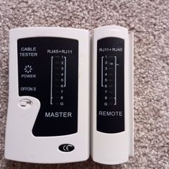 RJ45/RJ11 Network & Telephone Cable Tester Master & Remote