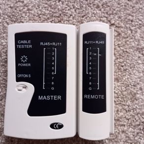 RJ45/RJ11 Network & Telephone Cable Tester Master & Remote