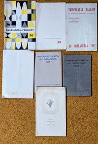 1950s Taispeantas Ealaion an Oireachtais art exhbition catalogues