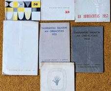 1950s Taispeantas Ealaion an Oireachtais art exhbition catalogues