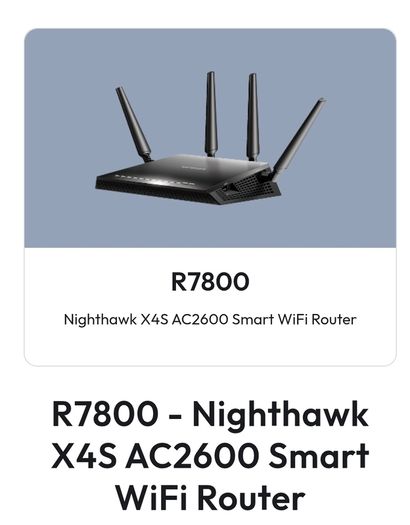 Netgear Nighthawk X4S