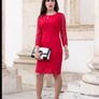 H&M lace red dress Image 3