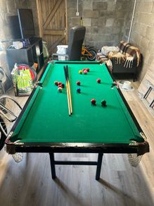 pool / snooker table 6ft x 3ft