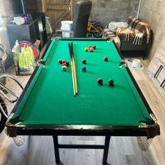 pool / snooker table 6ft x 3ft
