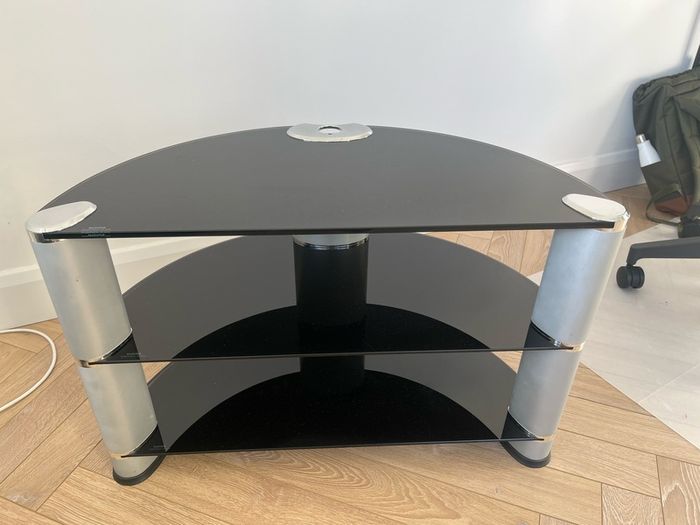 Glass TV Stand