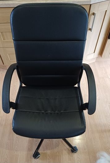 Leather office chair