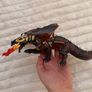 Dragon of Darkness Figure Fantasy World By Papo 2007 approx. 9'' Used Please see photos Image 4