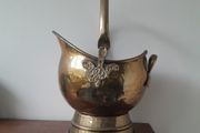 Solid Brass Coal Bucket Helmet