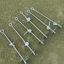Ground Anchor Pack of 6, Heavy Duty. NEW Image 5