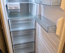 Kenwood Tall Upright Freezer Silver Excellent Condition