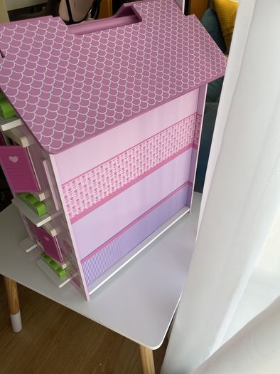 wooden dolls house