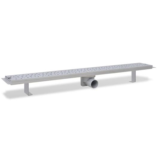 Linear Shower Drain 2 pcs  Bubble 930x140 mm Stainless Steel
