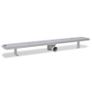 Linear Shower Drain 2 pcs  Bubble 930x140 mm Stainless Steel Image 5