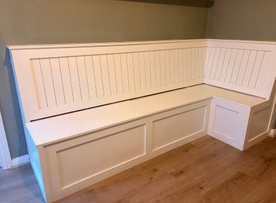 Corner Bench Seat with Storage