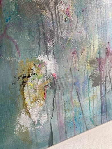 Framed Original Abstract Painting Dublin  Original Art Gift