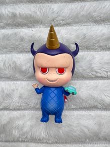 Pop Mart The Monsters Kaiju Series The Unicorn Monster Figure Dirty Approx. 7 cm. USed Please see photos