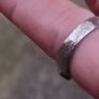 Vintage Irish Sterling Silver Buckle Ring Image 5
