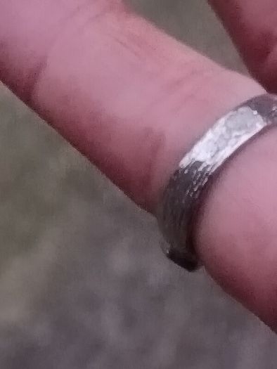 Vintage Irish Sterling Silver Buckle Ring