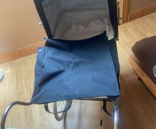 vintage silver cross pram