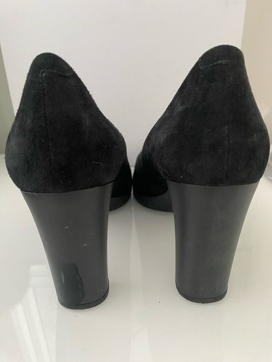 Geox Black Shoes Ladies Heels