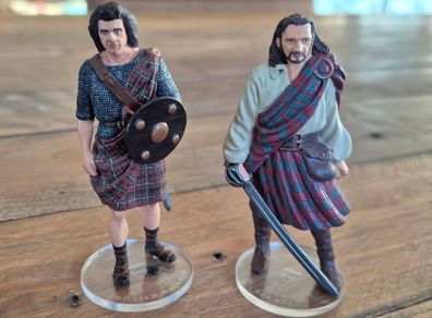 William Wallace and Rob Roy Corgi Icon Diecast figures