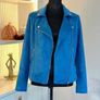 Ladies Teal Suedette Jacket from Carraig Donn. Size S UK 8-10 / EU 36-38 Image 6