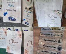 Wedding signs