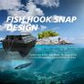 GPS Fishing Bait Boat with Large Capacity Containers Wireless Bait Boat with 16-points GPS Positioning Function 2kg Bait Capacity with 400-500m Remote Range with Storage Bag Image 6