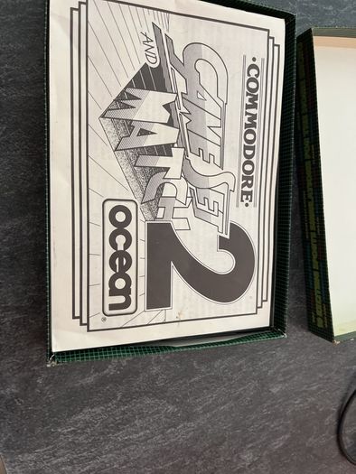 Game Set and Match 2 C64 Commodore 64 Big Box Compilation (Ocean, 1988) Pristine