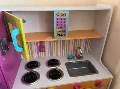 Wooden Pretend Kitchen