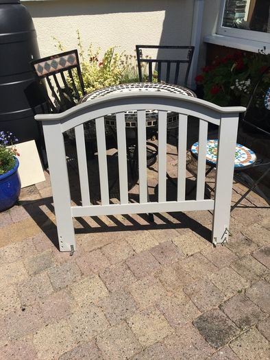 Single bed headboard